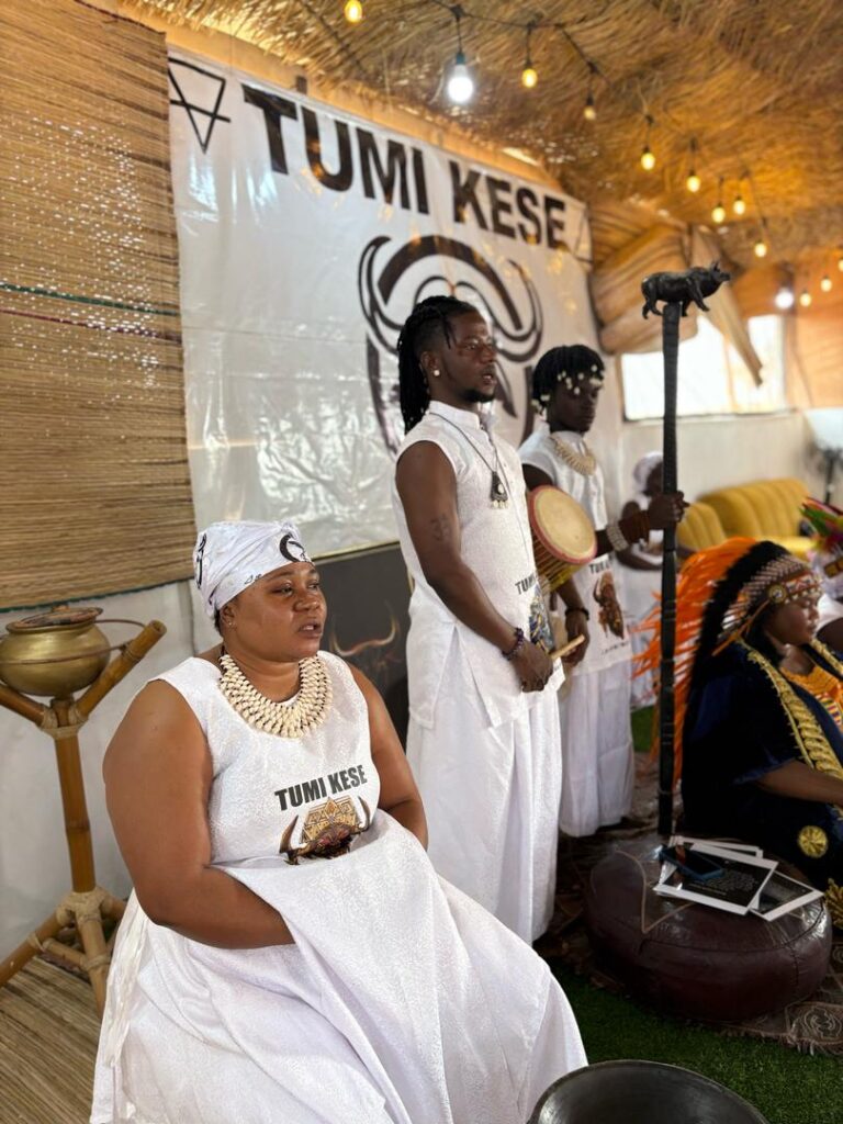 Healing circle at Soul Travel Ghana